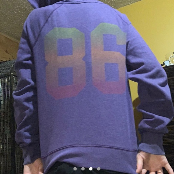 Purple Zip-up hoodie from PINK Victoria’s Secret - Picture 2 of 3